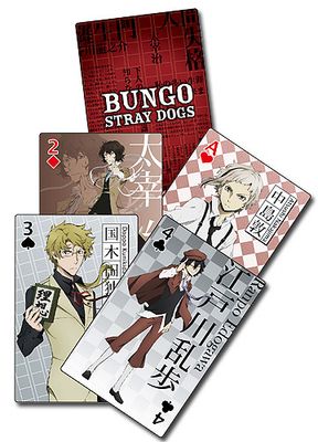 Bungo Stray Dogs | Main Characters | Playing Cards
