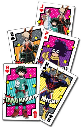 My Hero Academia | Hero Costume Group | Playing Cards