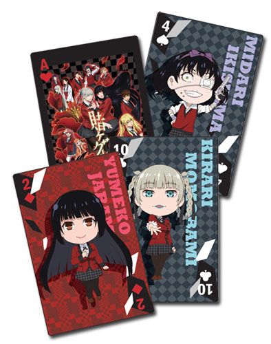 Kakegurui: Compulsive Gambler | Main Characters | Playing Cards