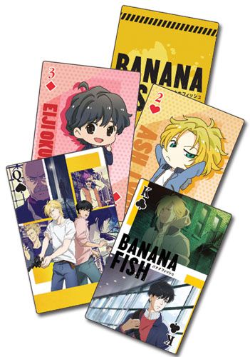 Banana Fish | Main Characters | Playing Cards
