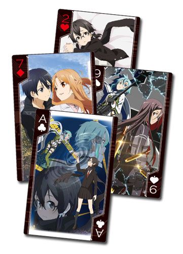 Sword Art Online II | Group | Playing Cards