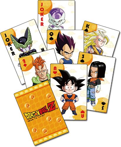 Dragon Ball Z | Main Characters (Chibi) | Playing Cards