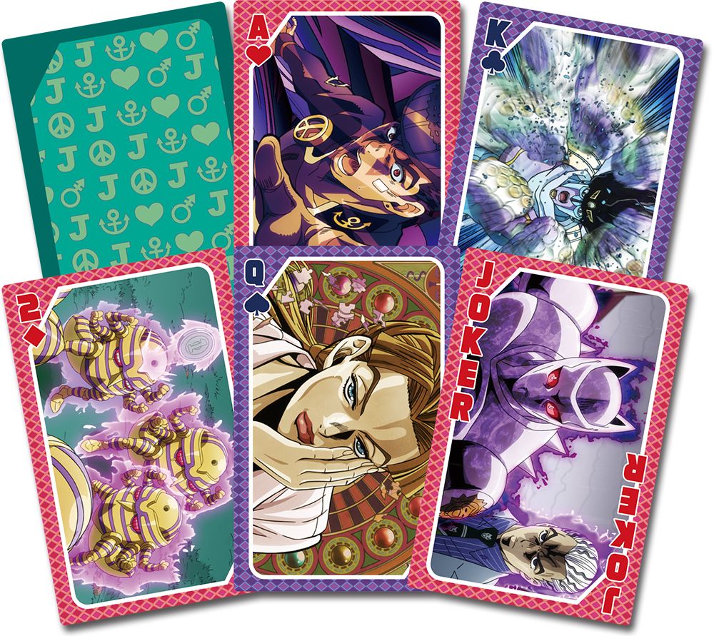JoJo's Bizarre Adventure: Diamond Is Unbreakable | Second Half Group Screenshot | Playing Cards