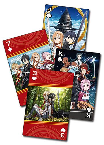 Sword Art Online | Group | Playing Cards