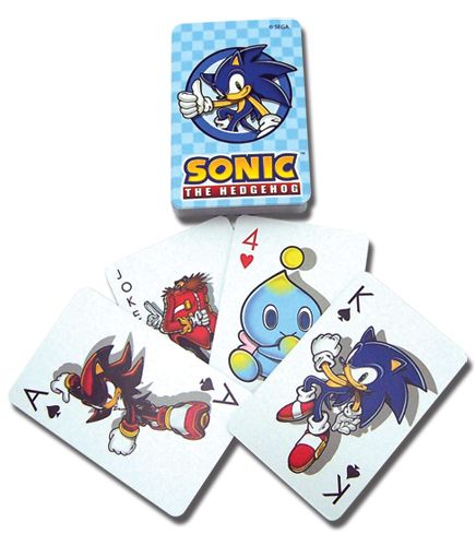 Sonic | Sonic The Hedgehog | Playing Cards