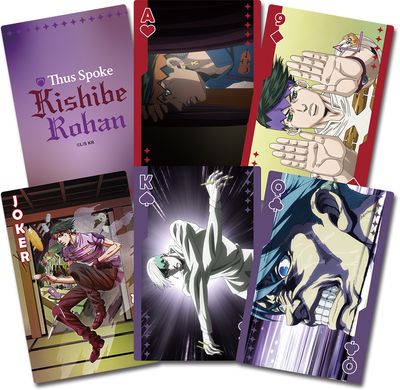 JoJo's Bizarre Adventure - S3: Diamond Is Unbreakable | Rohan Kishibe | Playing Cards
