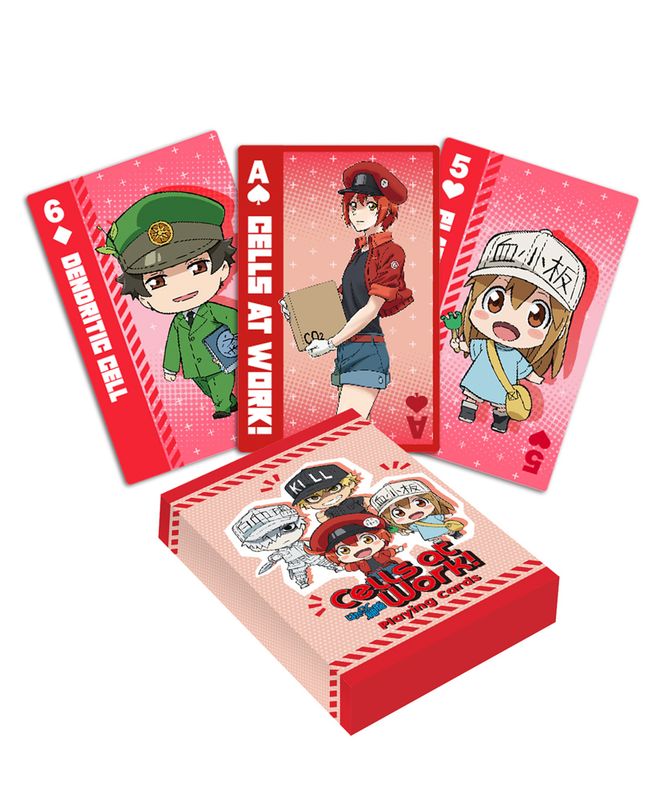 Cells At Work | Main Character | Playing Cards