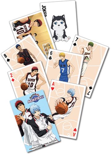 Kuroko's Basketball | Main Characters | Playing Cards