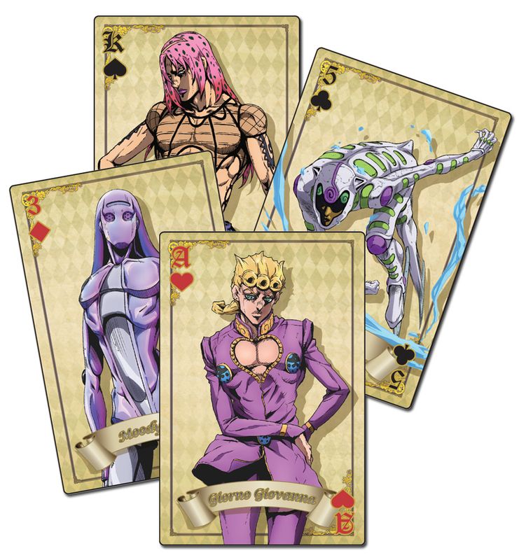 JoJo's Bizarre Adventure: Golden Wind | Big Group | Playing Cards