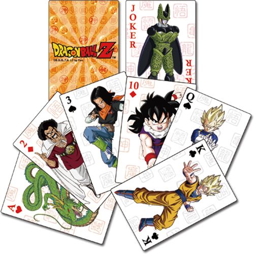 Dragon Ball Z | Main Characters | Playing Cards