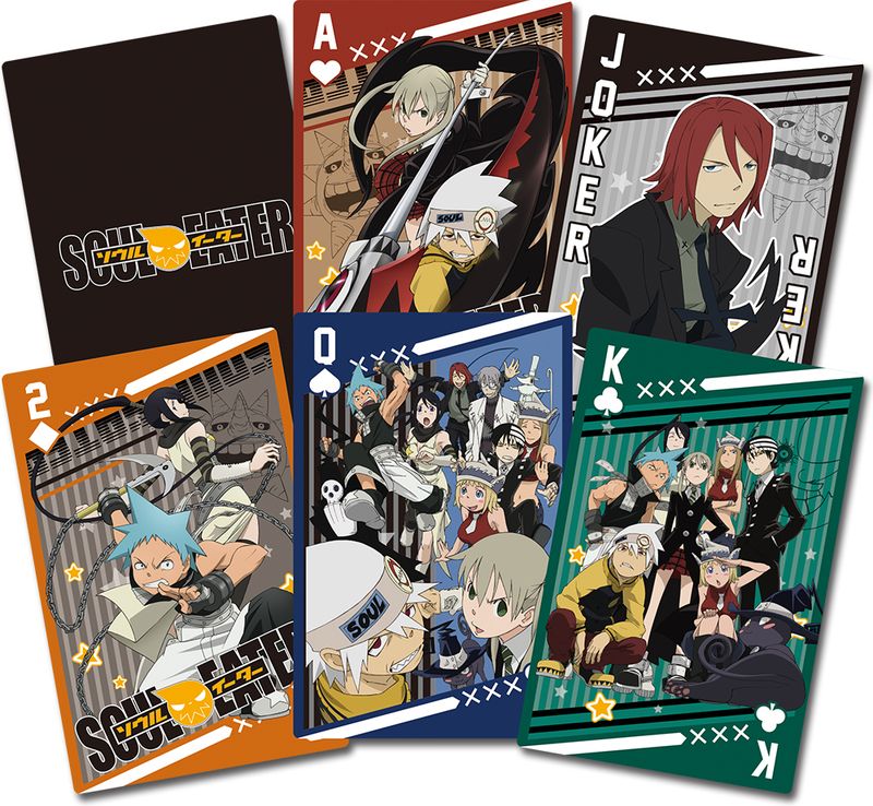 Soul Eater | Main Characters | Playing Cards