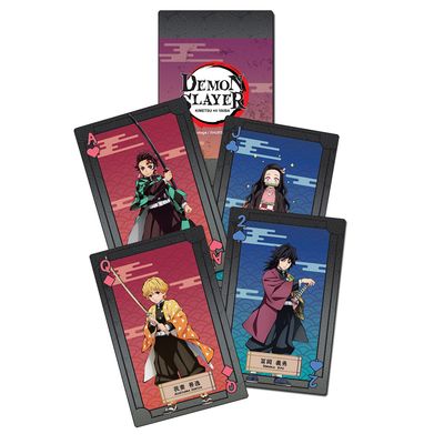 Demon Slayer | Main Characters | Playing Cards