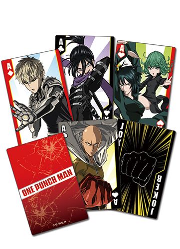 One-Punch Man | Screenshot | Playing Cards