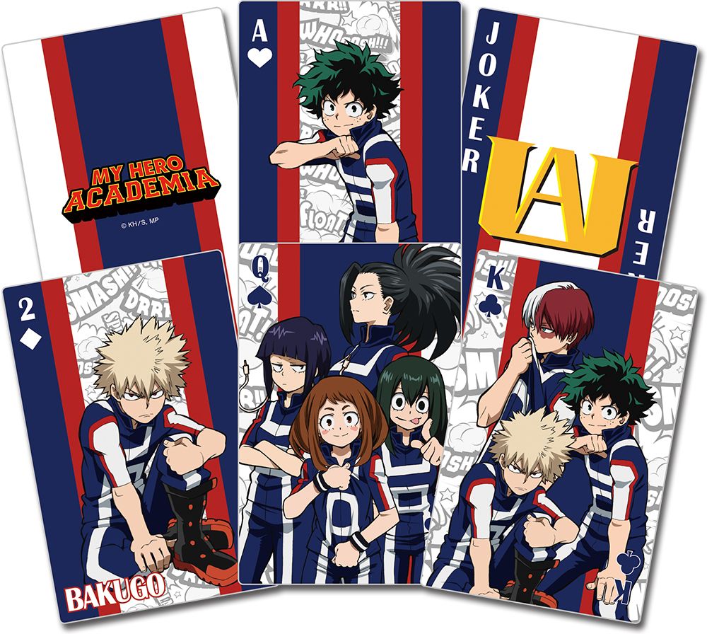 My Hero Academia - S5 | Themed #A Group | Playing Cards