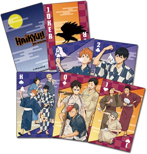 Haikyu | Yukata Group | Playing Cards