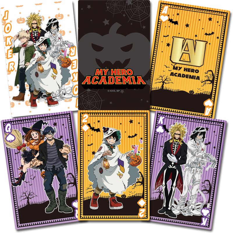 My Hero Academia - S2 | Class 1-A - Halloween | Playing Cards
