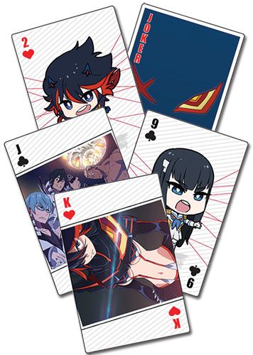 Kill La Kill | Main Characters | Playing Cards