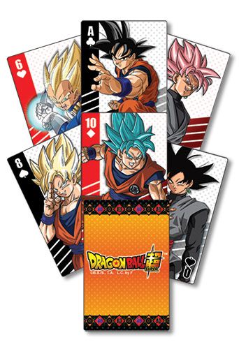 Dragon Ball Super | Main Characters | Playing Cards