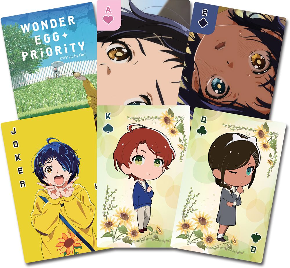Wonder Egg Priority | Group | Playing Cards