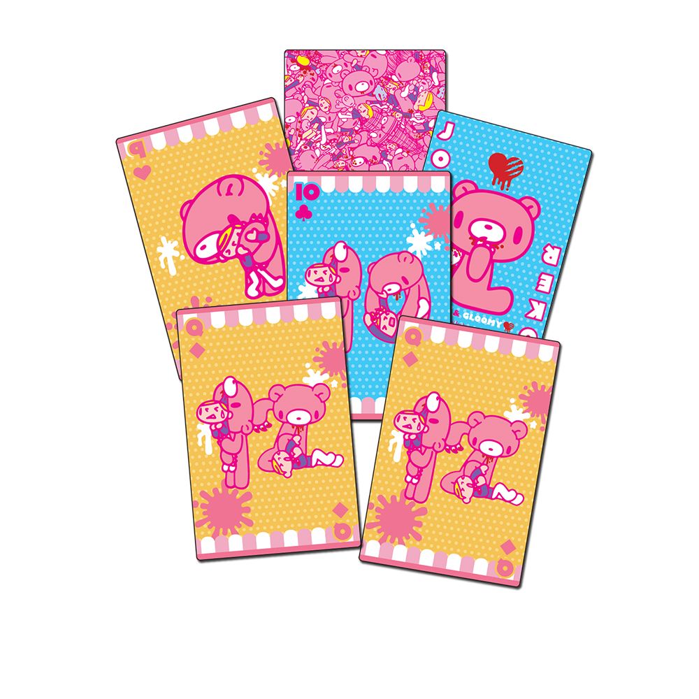 Gloomy Bear | Gloomy Bear - Numeral Poses | Playing Cards