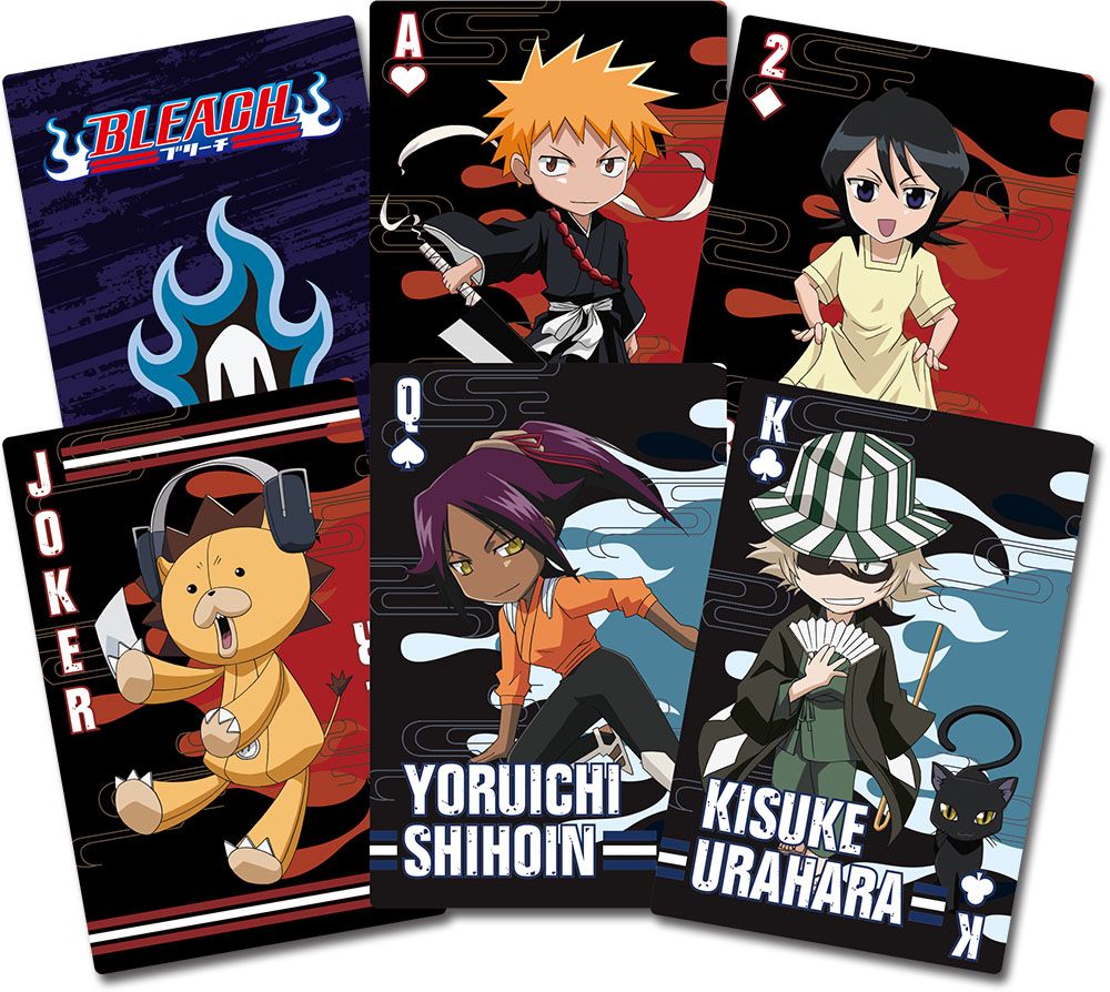 Bleach | Main Characters (Chibi) | Playing Cards