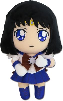 Sailor Moon S | Hotaru Tomoe (Sailor Saturn Form) - Blue Attire | 8 Sailor Moon S | Hotaru Tomoe (Sailor Saturn Form) - Blue Attire | 8" Plush
