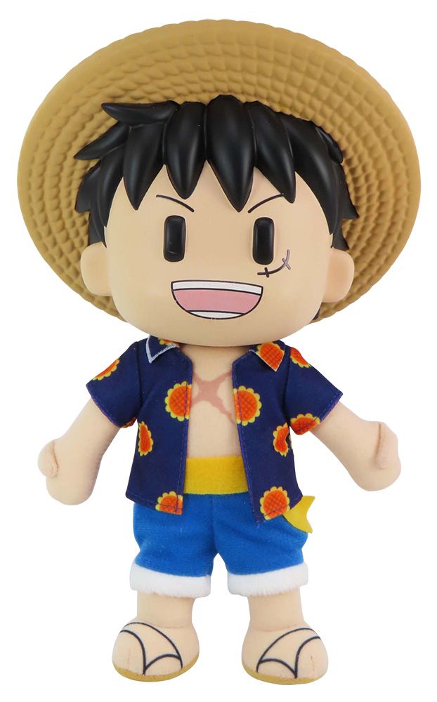 One Piece | Monkey D. Luffy - Dressrosa Attire | 8'' Figurekey Plush