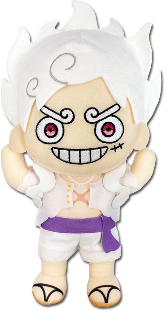 One Piece | Monkey D. Luffy (Gear 5 Form) | 8'' Plush