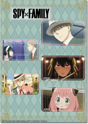 Spy X Family | Forger Family - Offical Trailer | 5-PC Screenshot Sticker Set