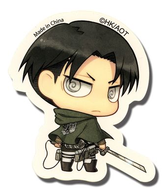 Attack On Titan | Levi Ackerman | Chibi Sticker