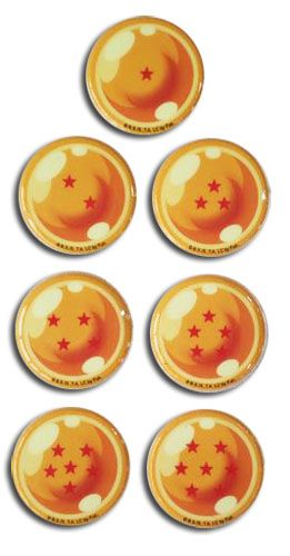 Dragon Ball Z | Dragon Balls | Puffy Sticker Set