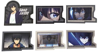 Solo Leveling | Sung Jinwoo | 6-PC Die-Cut Mixed-Styles Sticker Set