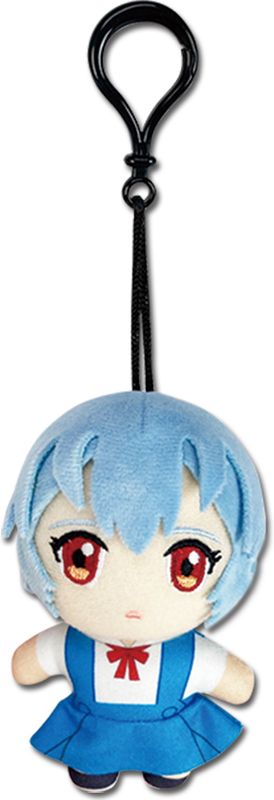 Evangelion: 3.0+1.0 | Rei Ayanami - School Uniform | Keychain Plush