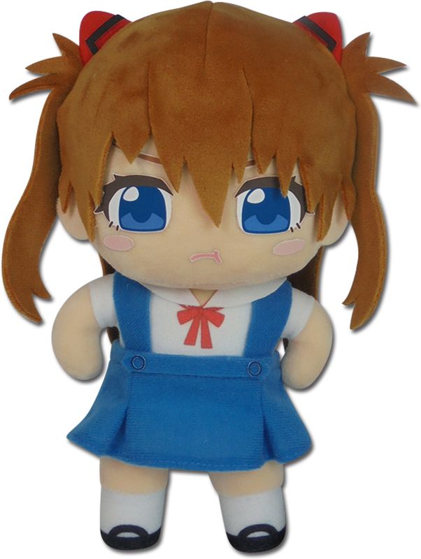 Evangelion: 3.0+1.0 | Asuka Shikinami - School Uniform | 8" Plush