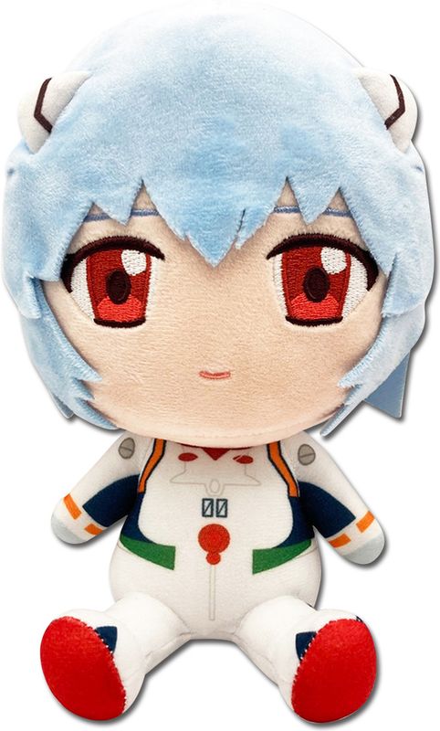 Evangelion: 3.0+1.0 | Rei Ayanami - Plugsuit | 7" Sitting Plush