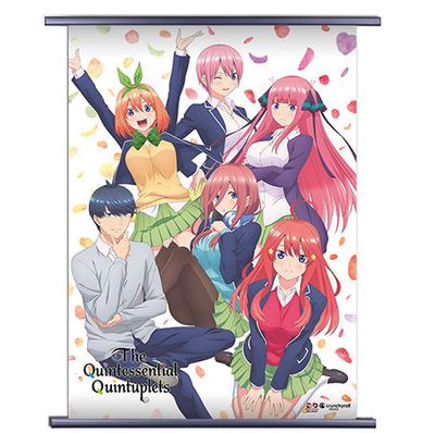 The Quintessential Quintuplets | Main Characters | Wall Scroll