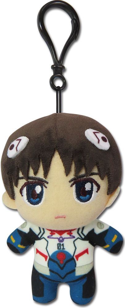Rebuild Of Evangelion | Shinji Ikari - Plugsuit | Plush Keychain