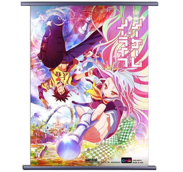 No Game No Life | Sora & Shiro - Key Art | Wall Scroll