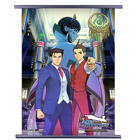 Ace Attorney - Spirit of Justice | Phoenix, Apollo, & Rayfa | Wall Scroll
