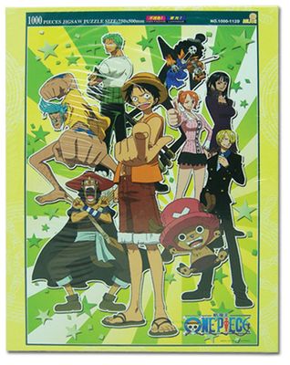 One Piece | Group | 1000-Pc Glow-In-The-Dark Puzzle