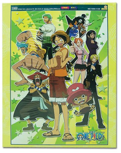 One Piece 1000Pc Group Puzzle (Glow In The Dark)