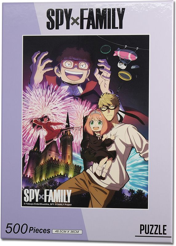 Spy X Family - Character Group 500 Pcs Puzzle