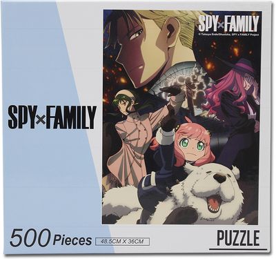 Spy X Family | Disarm The Time Bomb | 500-Pc Puzzle
