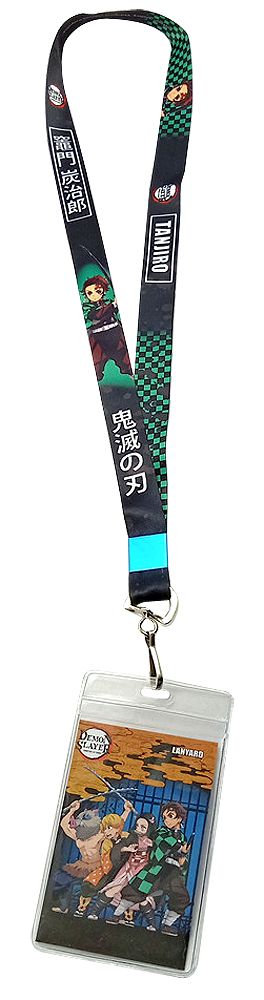 Demon Slayer | Tanjiro Kamado & Clothing Pattern | Lanyard