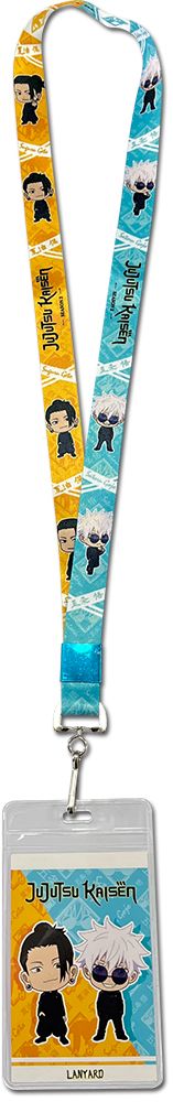 Jujutsu Kaisen - S2 | Satoru Gojo & Suguru Geto (Chibi) Group With Icon | Lanyard