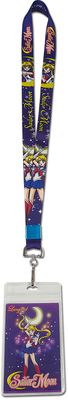 SAILOR MOON - SAILOR MOON STAR MOONLIGHT PATTERN LANYARD