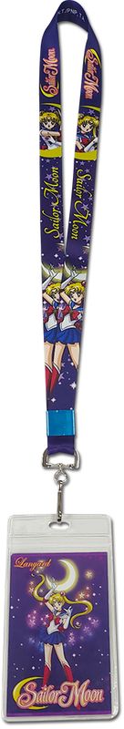 Sailor Moon | Sailor Moon Star Moonlight Pattern | Lanyard