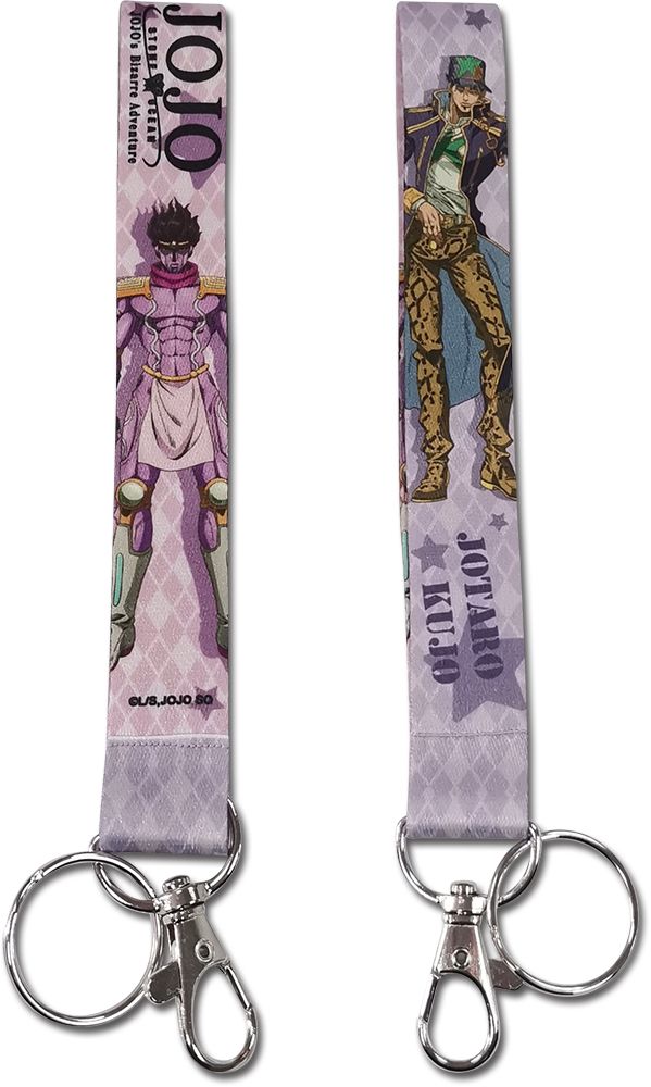 JoJo: Stone Ocean | Jotaro & His Stand/Star Platinum | Wristband Lanyard