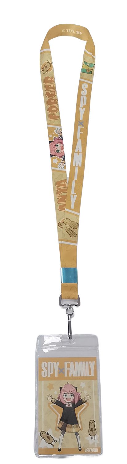 Spy X Family | Anya Forger - Peanuts Background | Lanyard