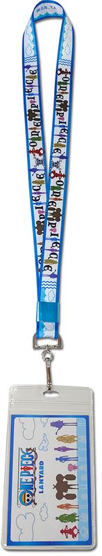 One Piece | Group Black Silhouette | Lanyard